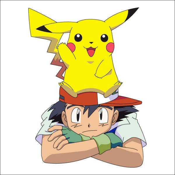 Pikachu and Ash