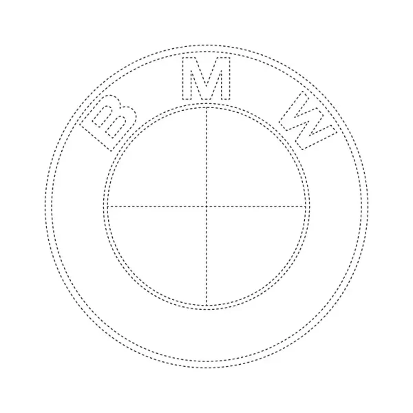 BMW Logo Tracing Page