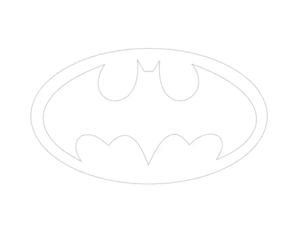 Batman Logo Trace By Image Page