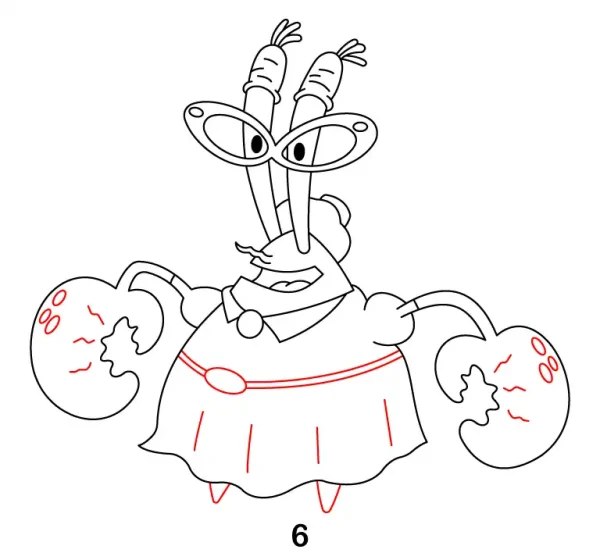 Betsy Krabs Step 6