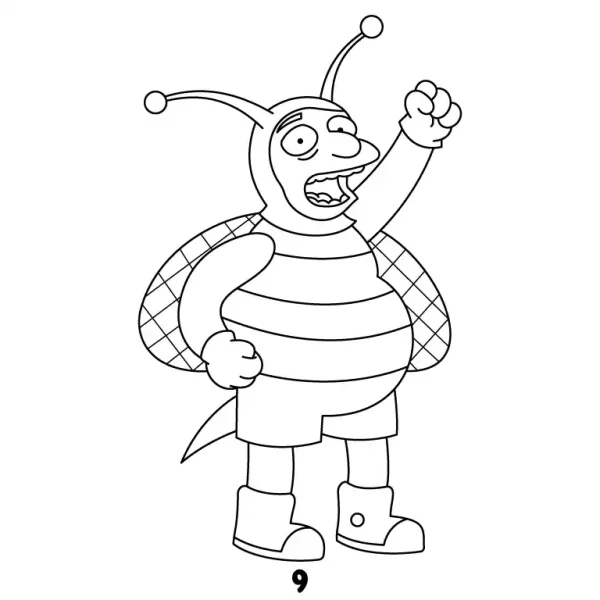 Bumblebee Man Step 9