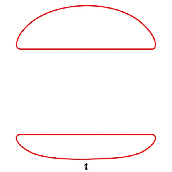 Burger King Logo Step 1