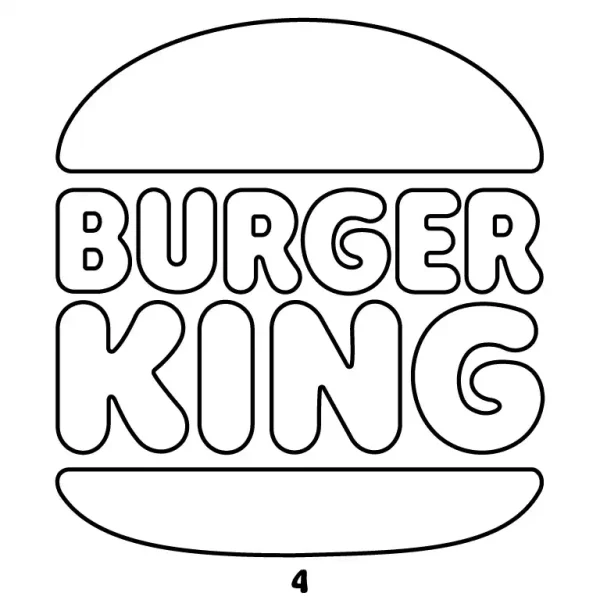 Burger King Logo Step 4