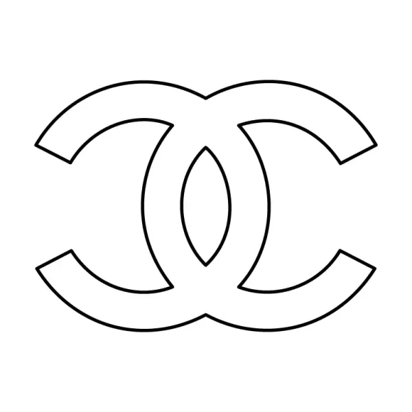 Chanel Logo Coloring Page