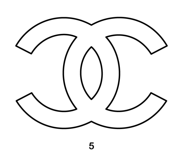 Chanel Logo Step 5