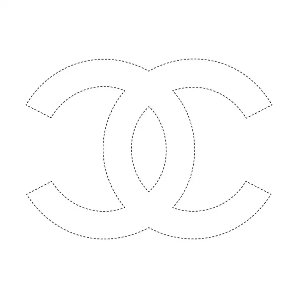 Chanel Logo Tracing Page