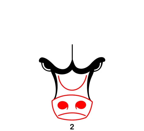 Chicago Bulls Logo Step 2