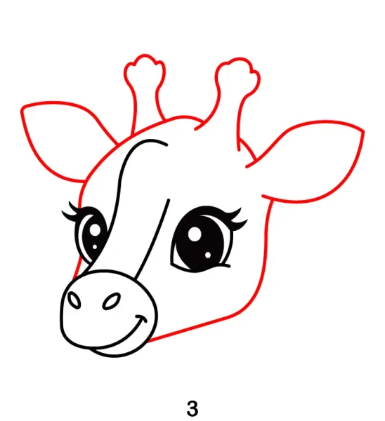Cute Giraffe Step 3