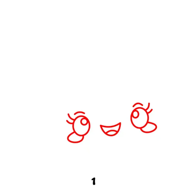 Cute Ice Cream Step 1