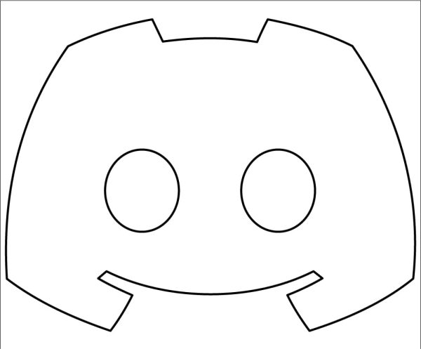 Discord Logo Coloring Page