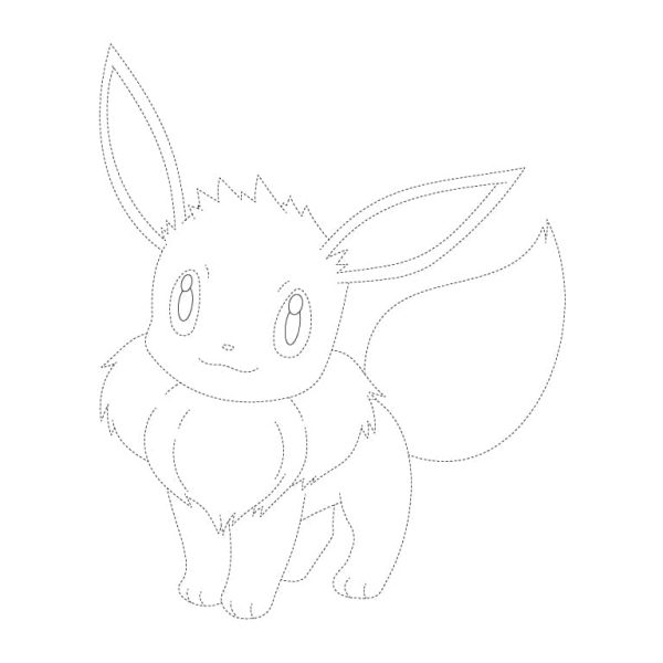 Eevee Tracing Sheet