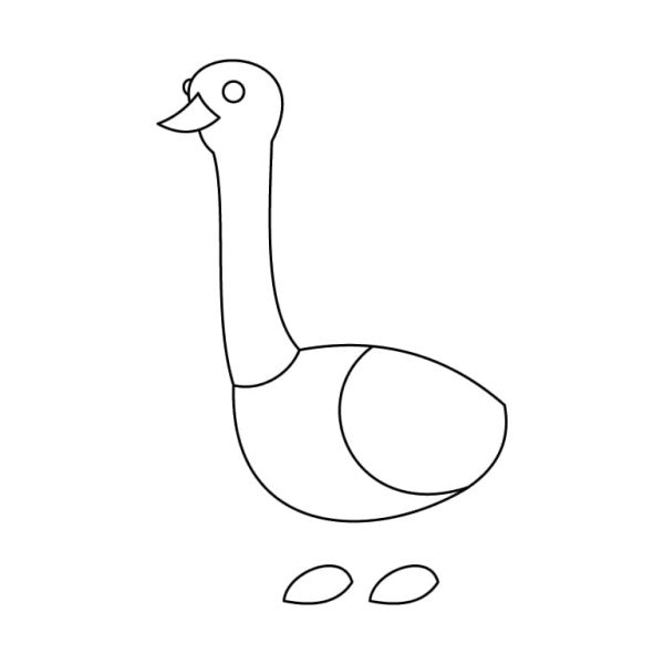 Emu Coloring Sheet