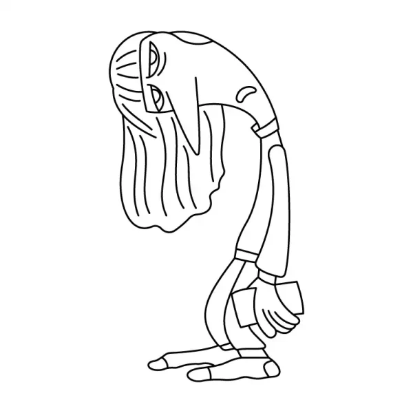 Ennui Coloring Page