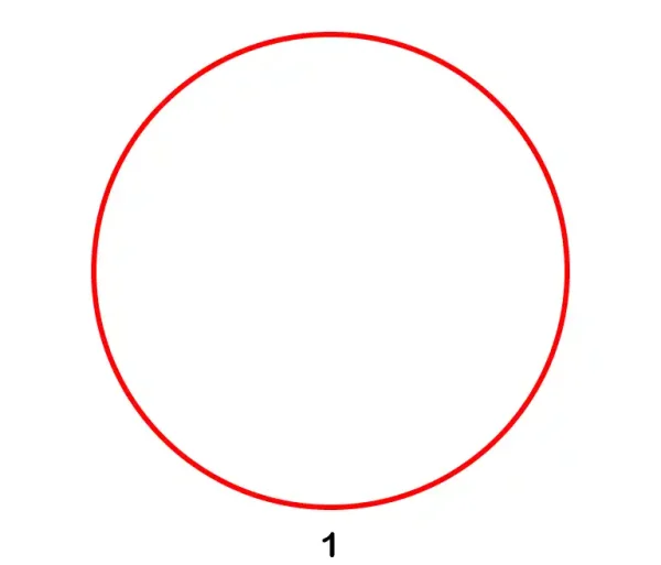 Facebook Logo Step 1