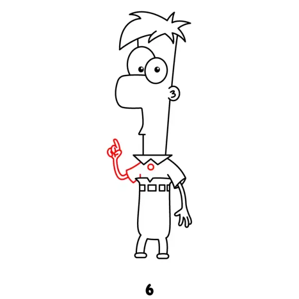 Ferb Fletcher Step 6