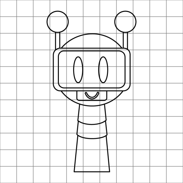 Fun Bot Drawing Grid
