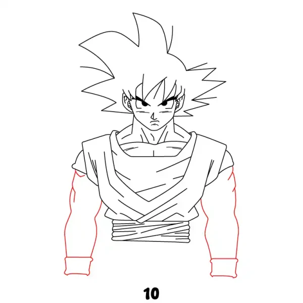 Goku Step 10