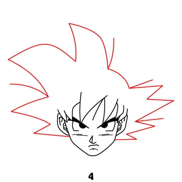 Goku Step 4