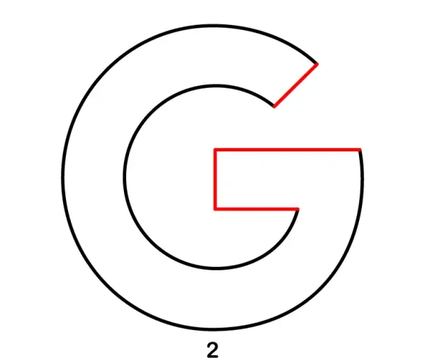Google Logo Step 2