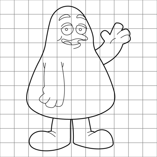 Grimace Drawing Grid