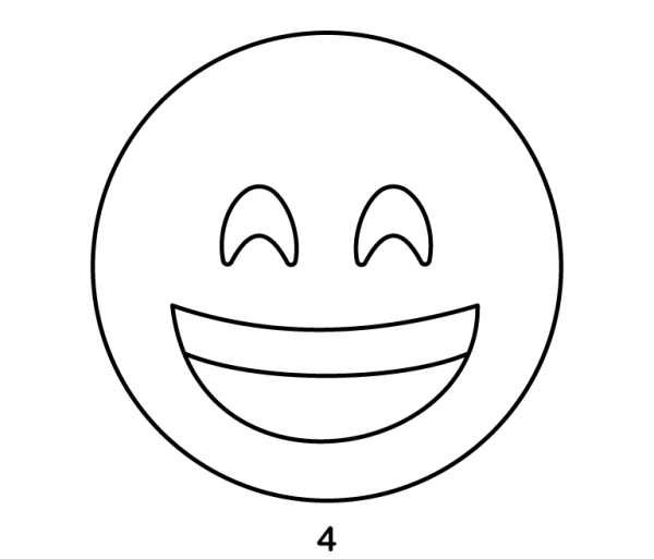 Grinning Face With Smiling Eyes Emoji Step 4