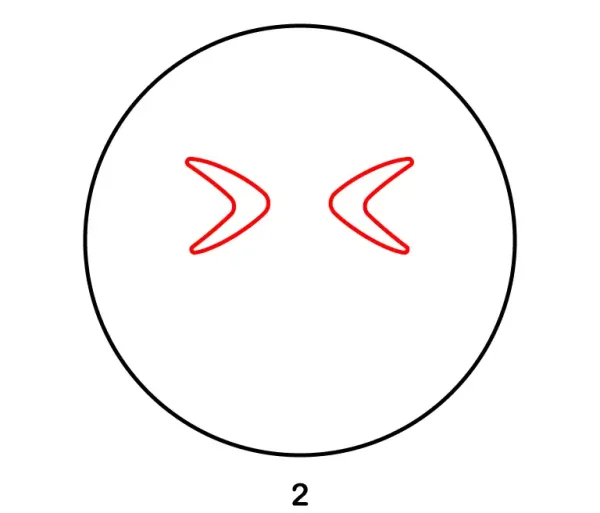 Grinning Squinting Face Emoji Step 2