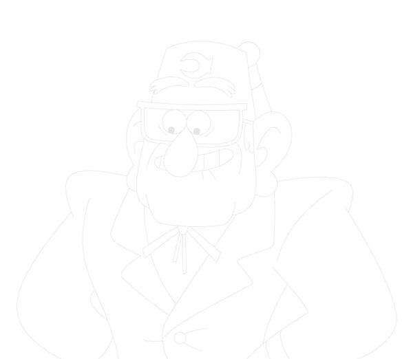 Grunkle Stan Trace By Image
