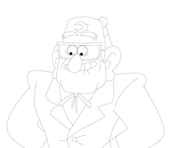 Grunkle-Stan-Tracing
