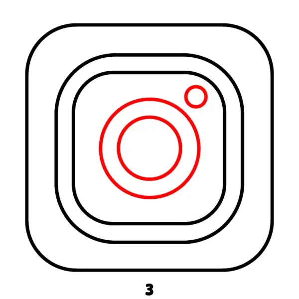 Instagram Logo Step 3