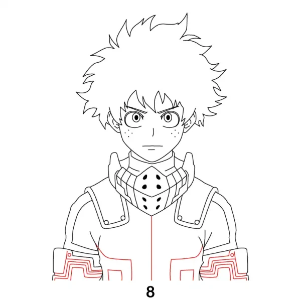 Izuku Midoriya Step 8