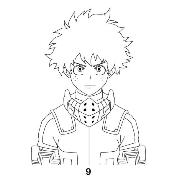Izuku Midoriya Step 9