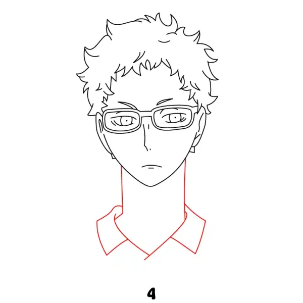 Kei Tsukishima Step 4