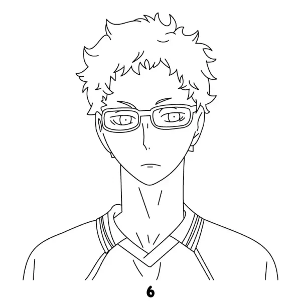 Kei Tsukishima Step 6