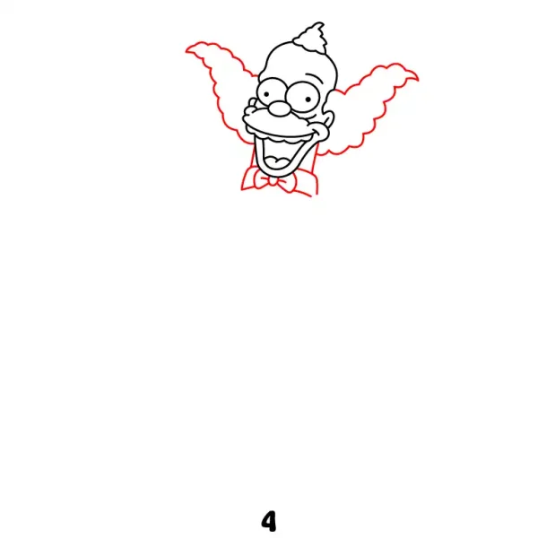 Krusty The Clown Step 4