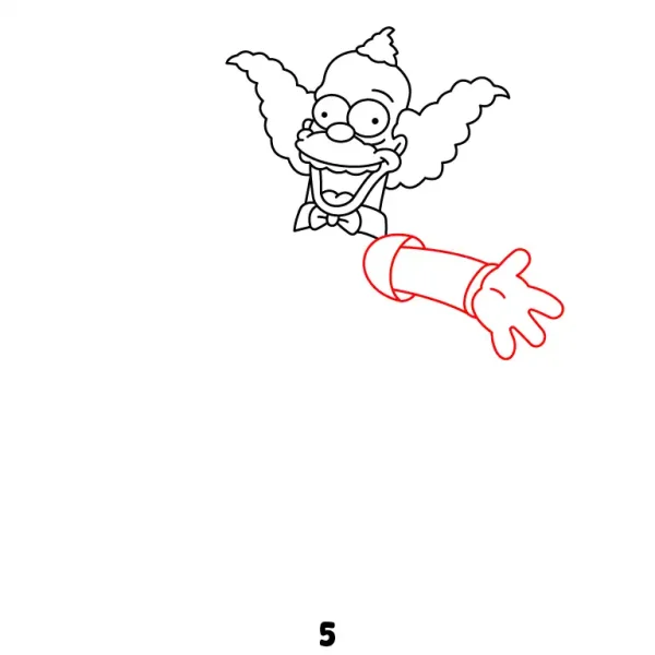 Krusty The Clown Step 5