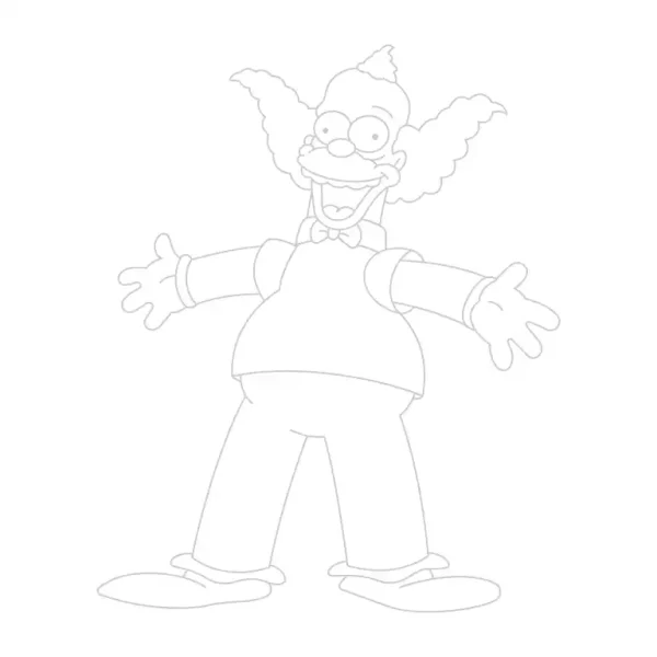 Krusty The Clown Trace By Image Page