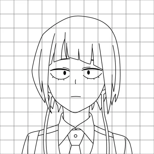 Kyoka Jiro Drawing Grid