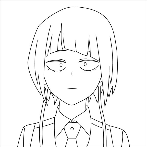 Kyoka Jiro Coloring Page