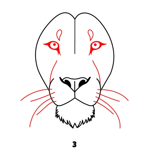 Lion Step 3
