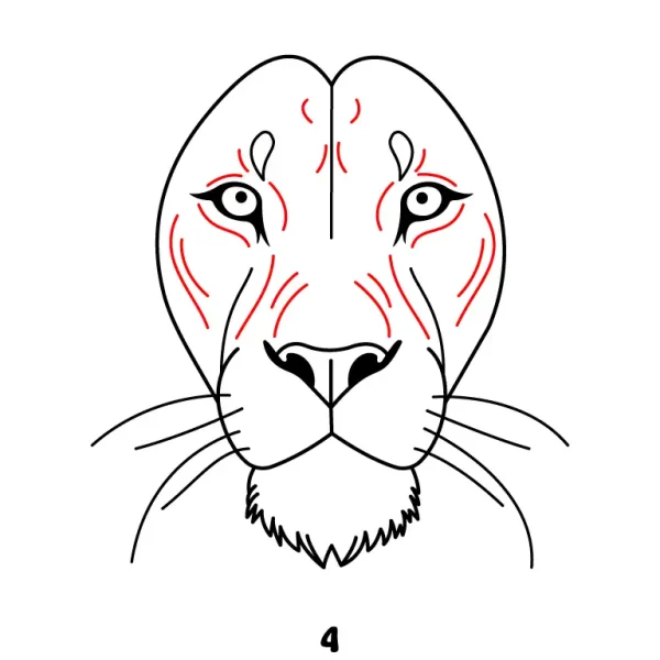 Lion Step 4