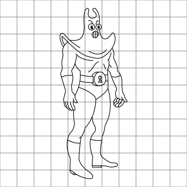 Man Ray Drawing Grid