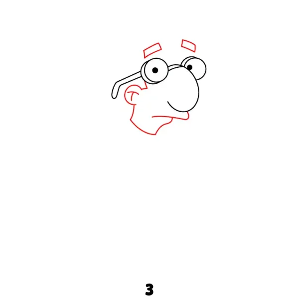 Milhouse Van Houten Step 3