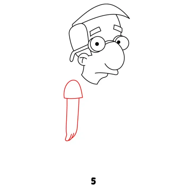 Milhouse Van Houten Step 5