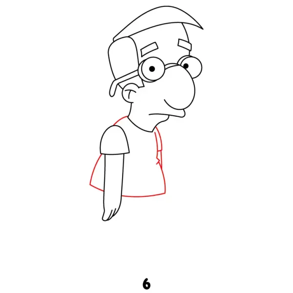 Milhouse Van Houten Step 6