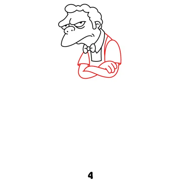 Moe Szyslak Step 4
