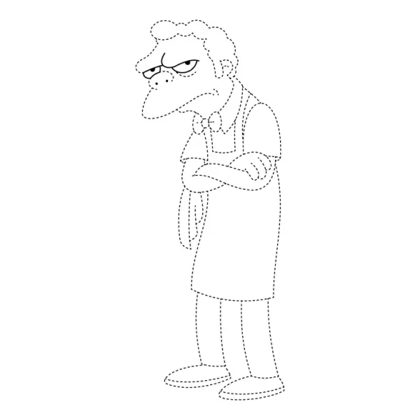 Moe Szyslak Tracing Page