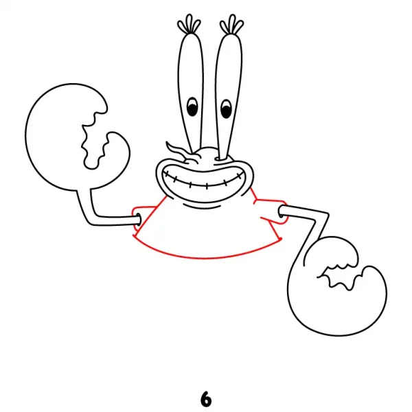 Mr. Krabs Step 6