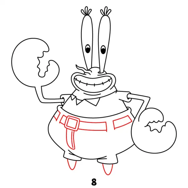 Mr. Krabs Step 8