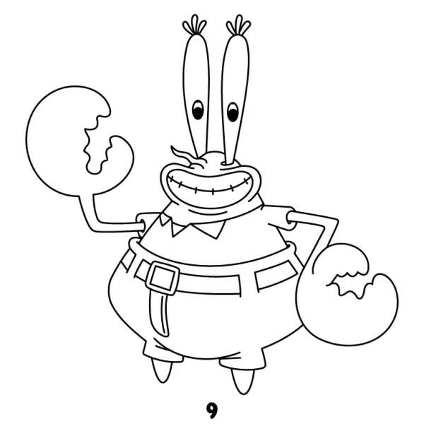 Mr. Krabs Step 9
