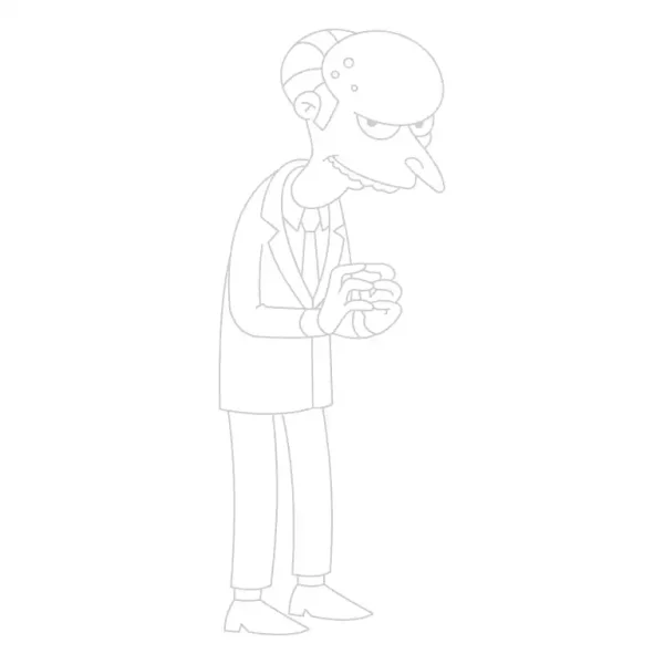 Mr. Burns Trace By Image Page